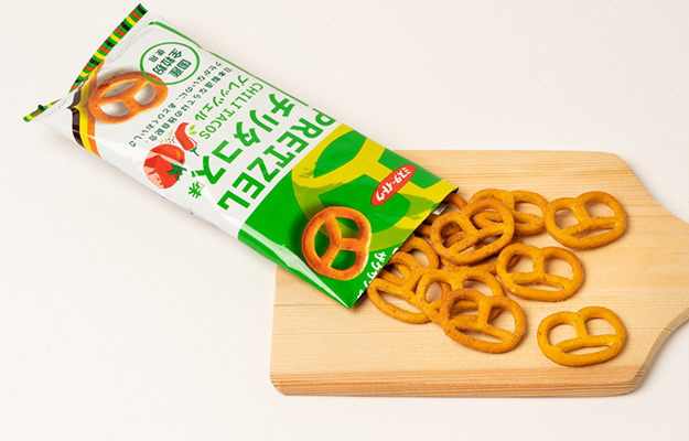 プレッツェルチリタコス味