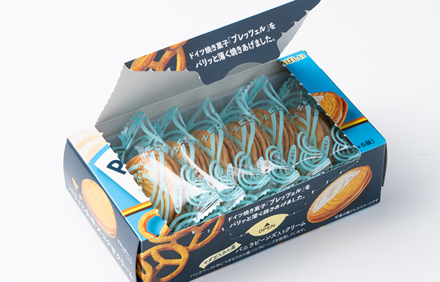 プレッツェルサンドクラシックバニラ