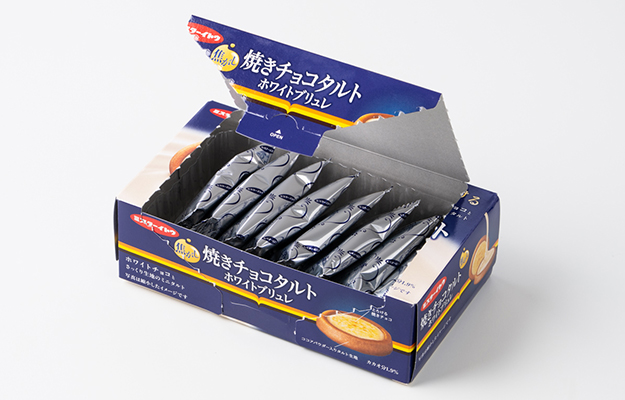 焼きチョコタルト ホワイトブリュレ